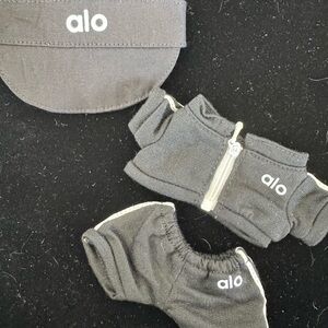Designer Black Jogging Set for Labubu